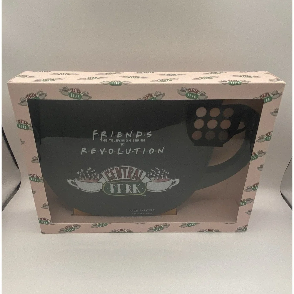 Friends x Makeup Revolution Grab a Cup Face Palette Light to Medium NEW LE